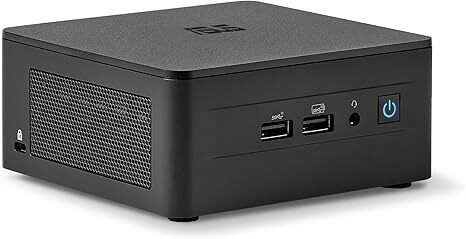 ASUS WNUC13L5 BI300000I Mini PC Barebone, Black