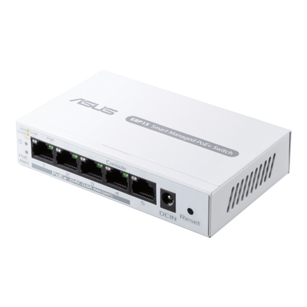 ASUS ExpertWiFi EBP15, 5-Port GbE, Smart Managed, PoE+ Switch