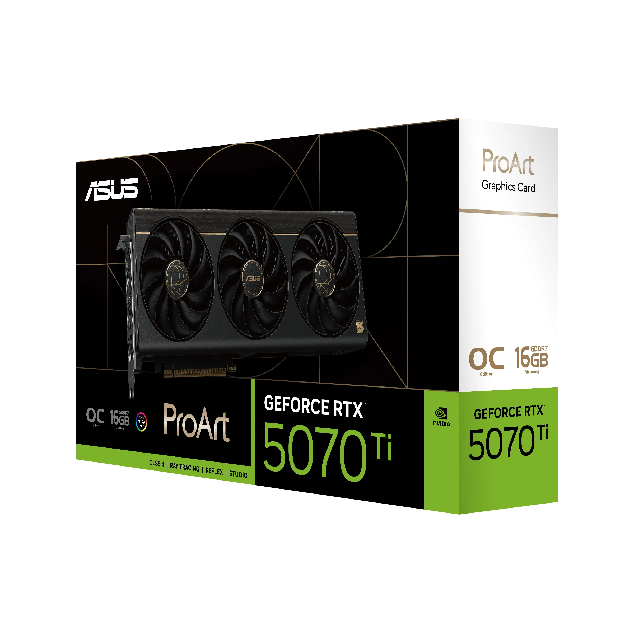 Asus GeForce RTX 5070 Ti ProArt OC 16GB - graphics card