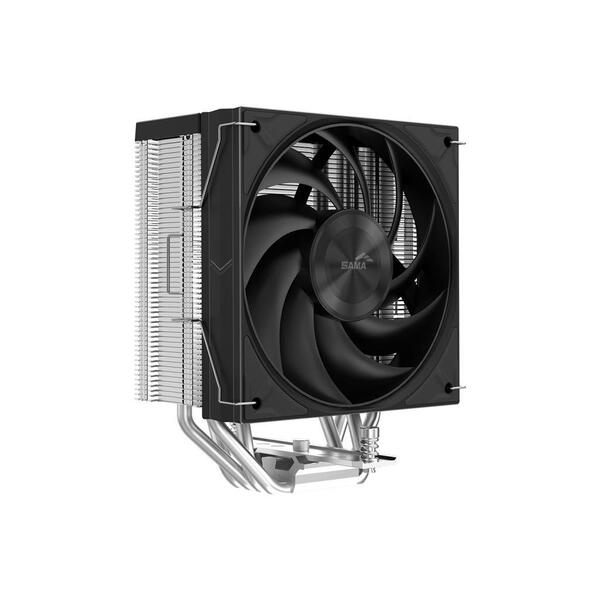 SAMA A40E Metallic CPU Air Cooler - 120 mm, 4 Heat Pipes, 240 W