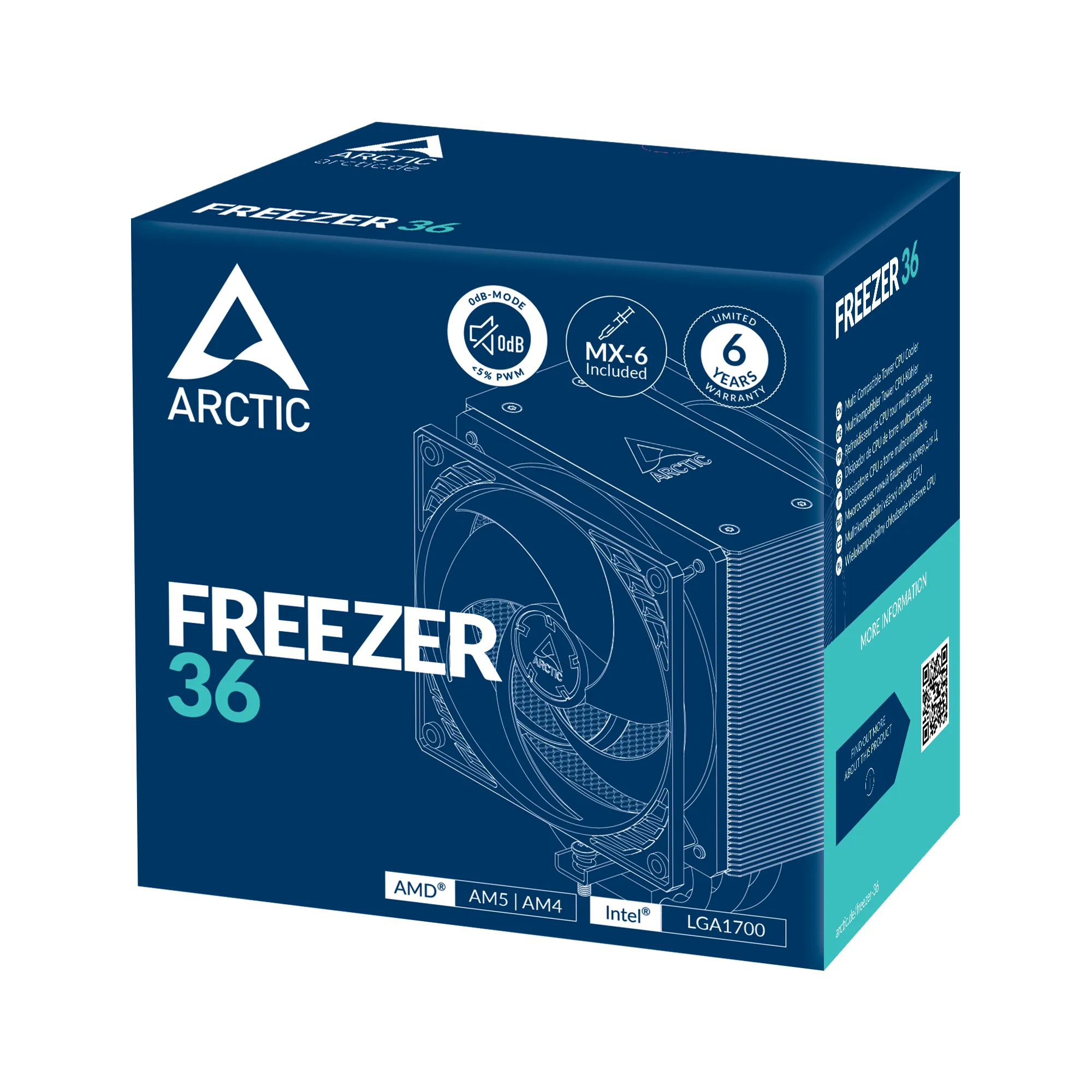 Arctic Cooling Freezer 36 - CPU cooler