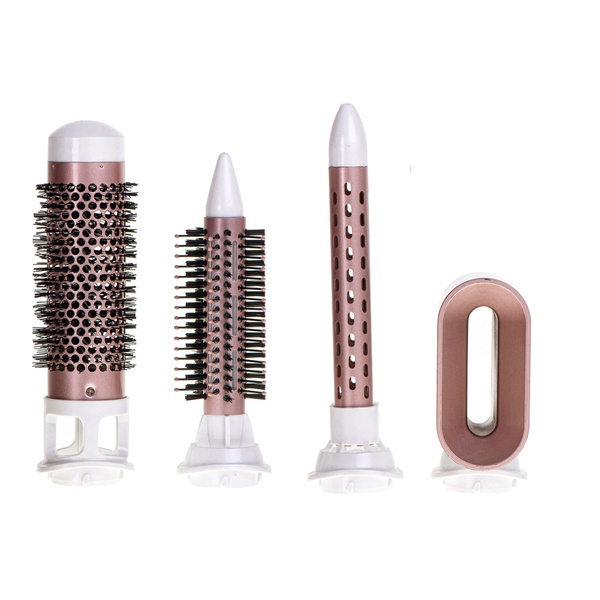 ADLER AD 2027 5-in-1 Hot Air Brush, White/Rose Gold