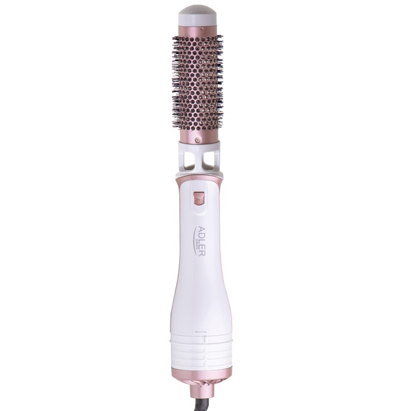 ADLER AD 2027 5-in-1 Hot Air Brush, White/Rose Gold