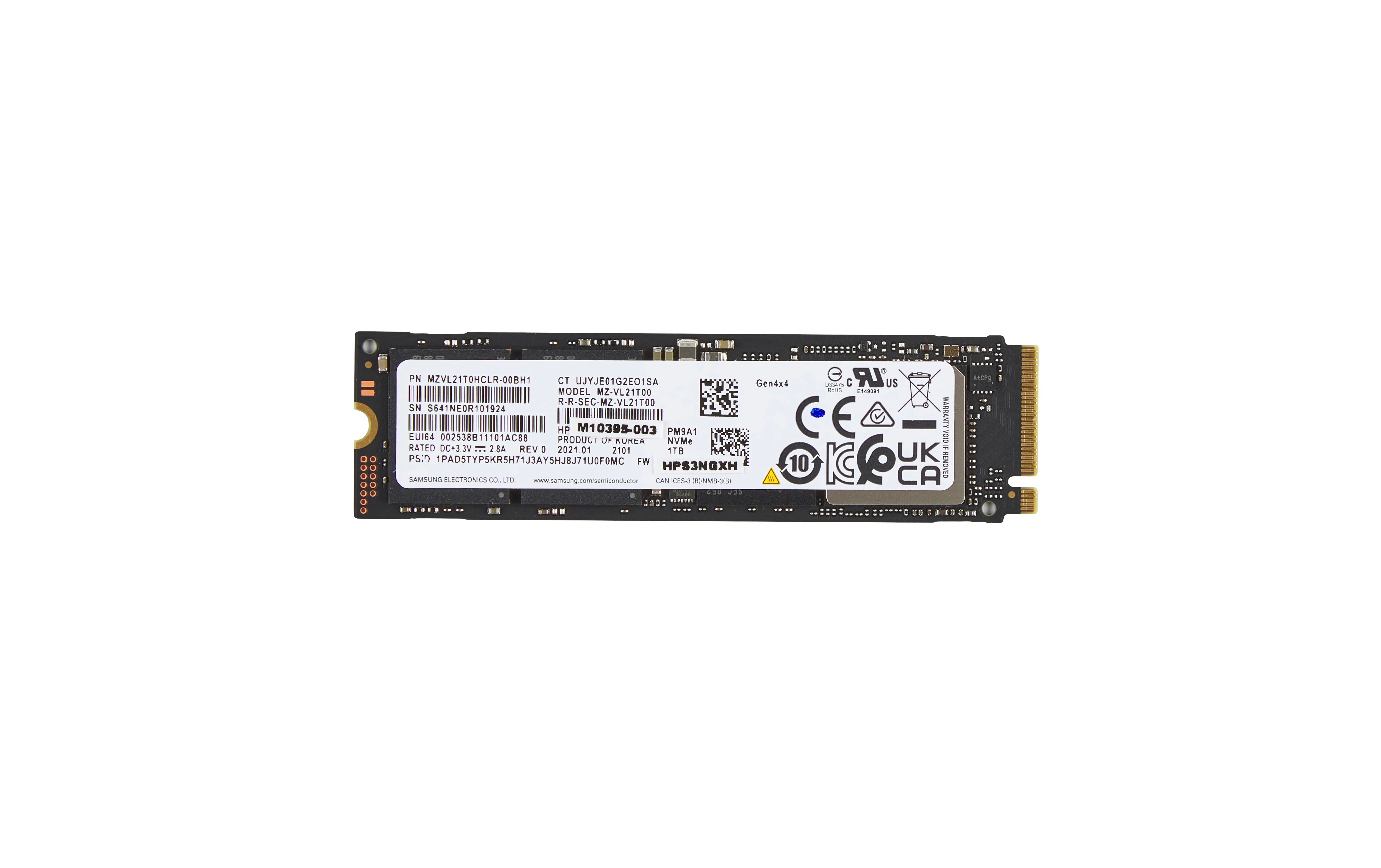 HP AL0M9AA 1TB M.2 2280 NVMe PCI Express 4.0 x4 SSD