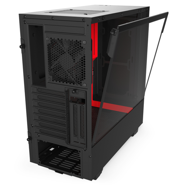 NZXT H510i - SMART - Black/Red