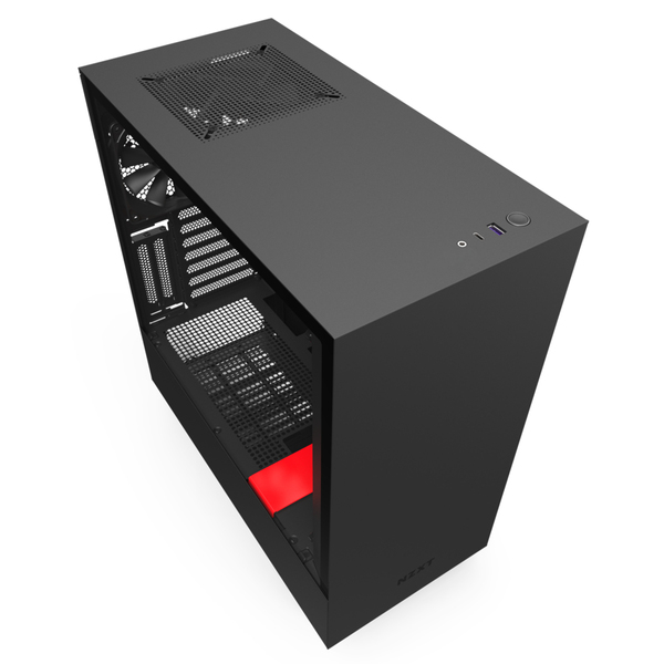 NZXT H510i - SMART - Black/Red