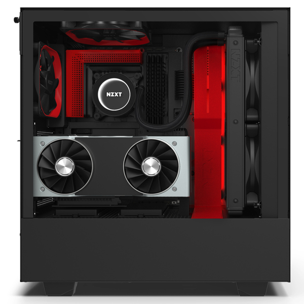 NZXT H510i - SMART - Black/Red