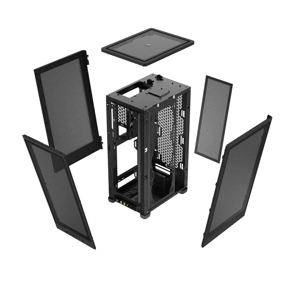 Corsair 2000D AIRFLOW - Midtower chassi, Black