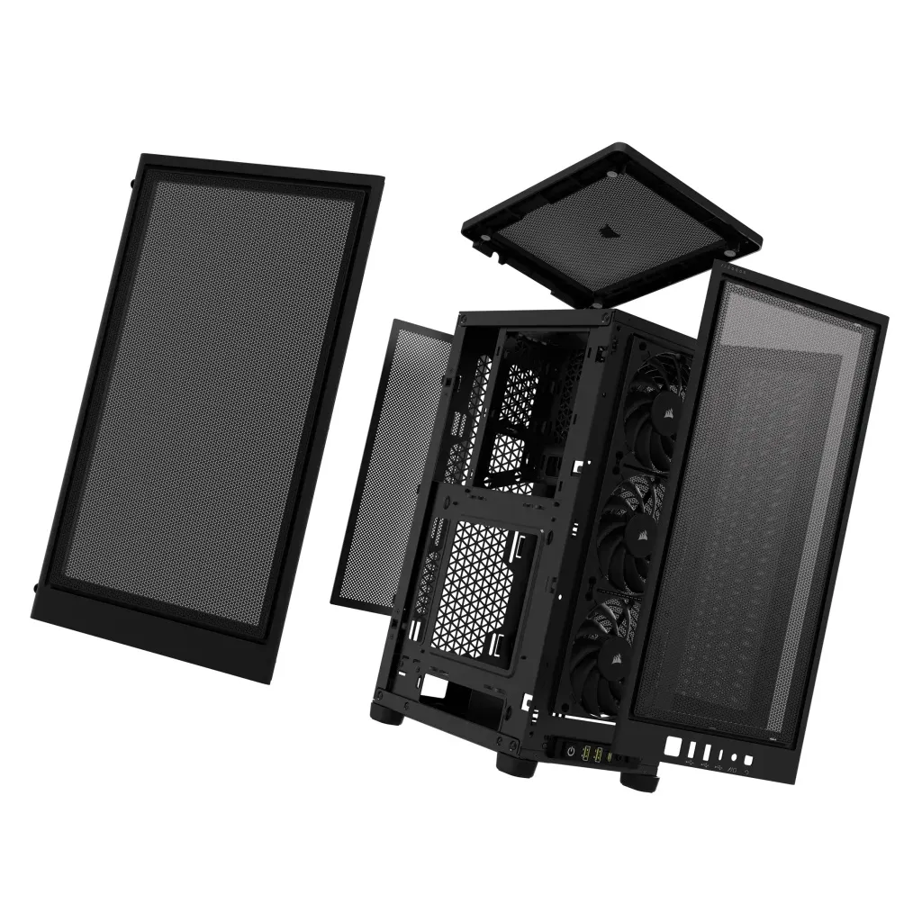 Corsair 2000D AIRFLOW - Midtower chassi, Black