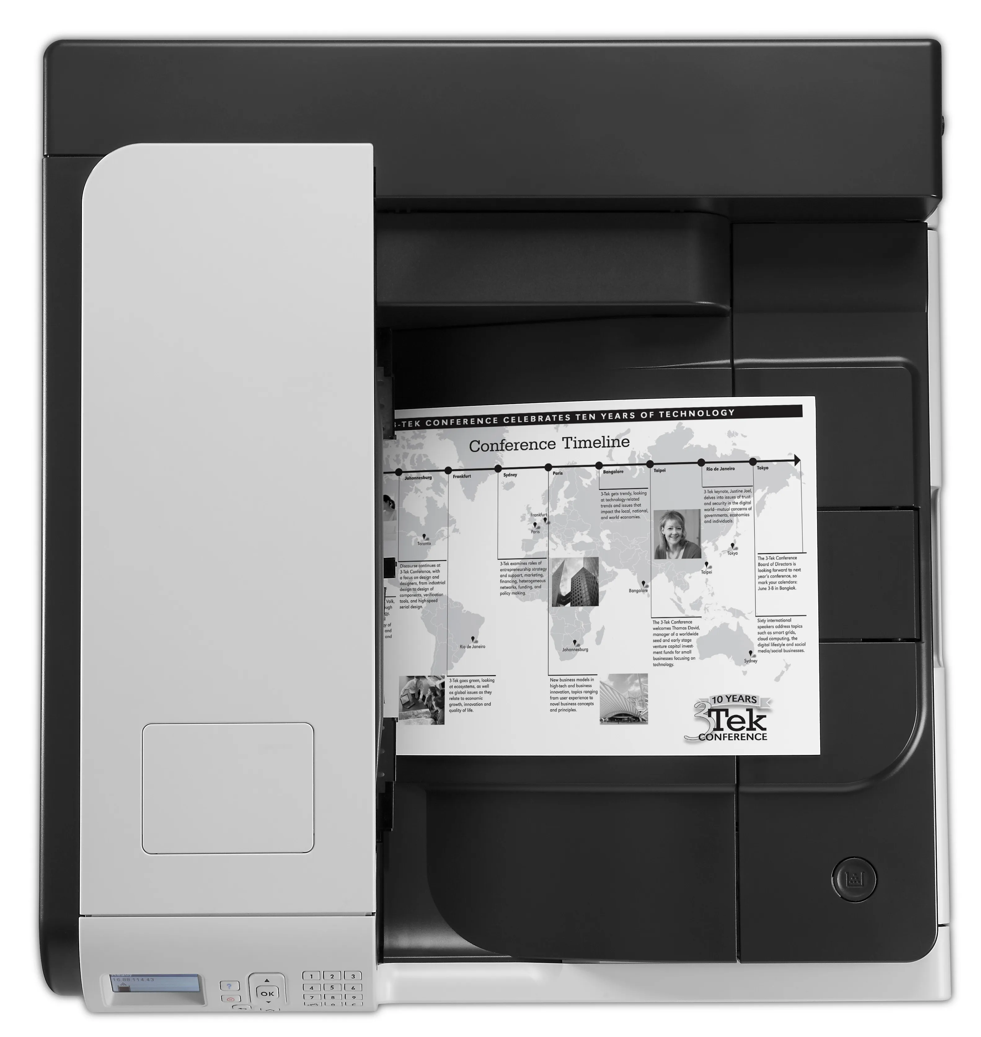 HP LaserJet Enterprise 700 M712dn Duplex, LAN, A3 - monolaserskrivare