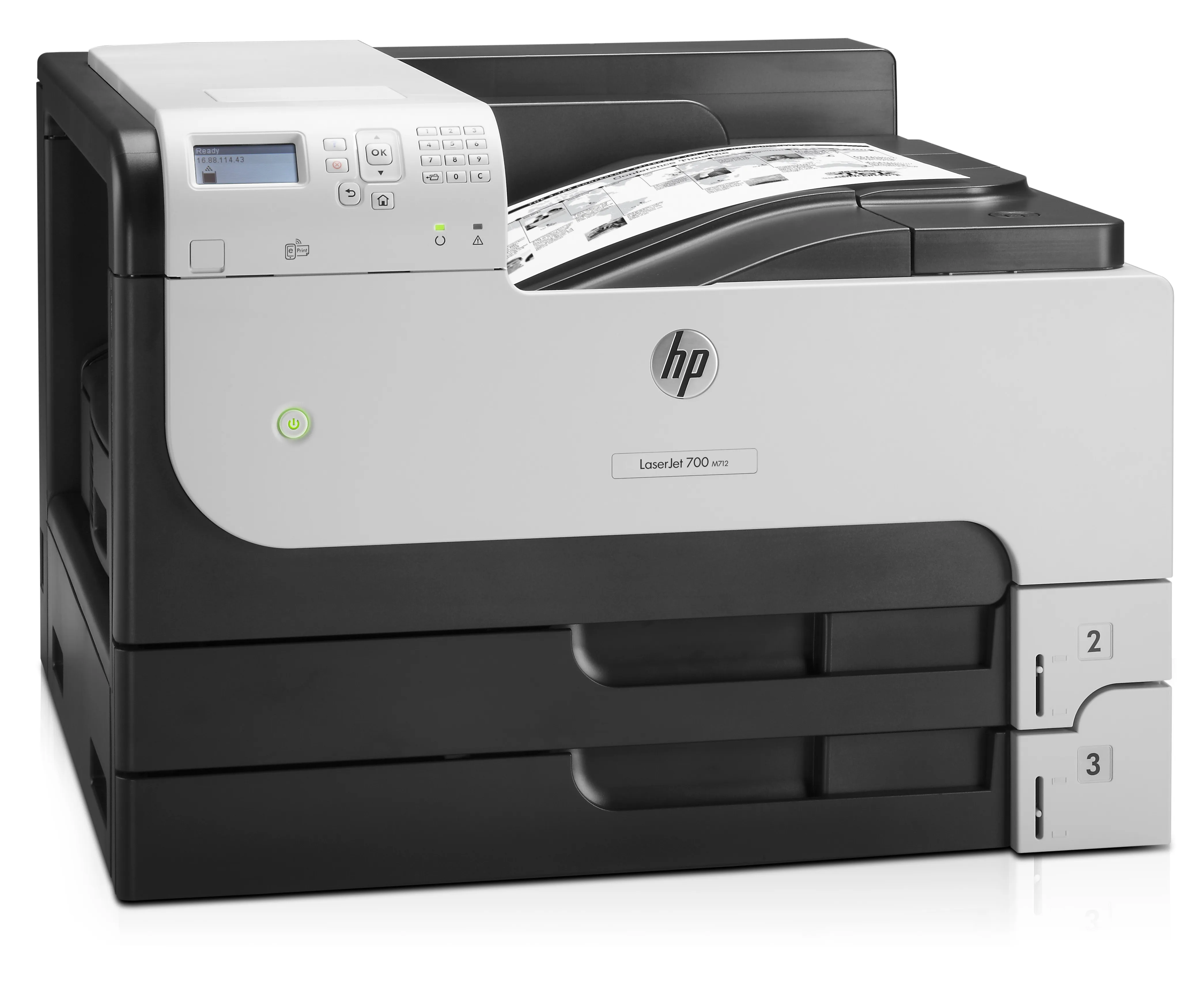 HP LaserJet Enterprise 700 M712dn Duplex, LAN, A3 - monolaserskrivare