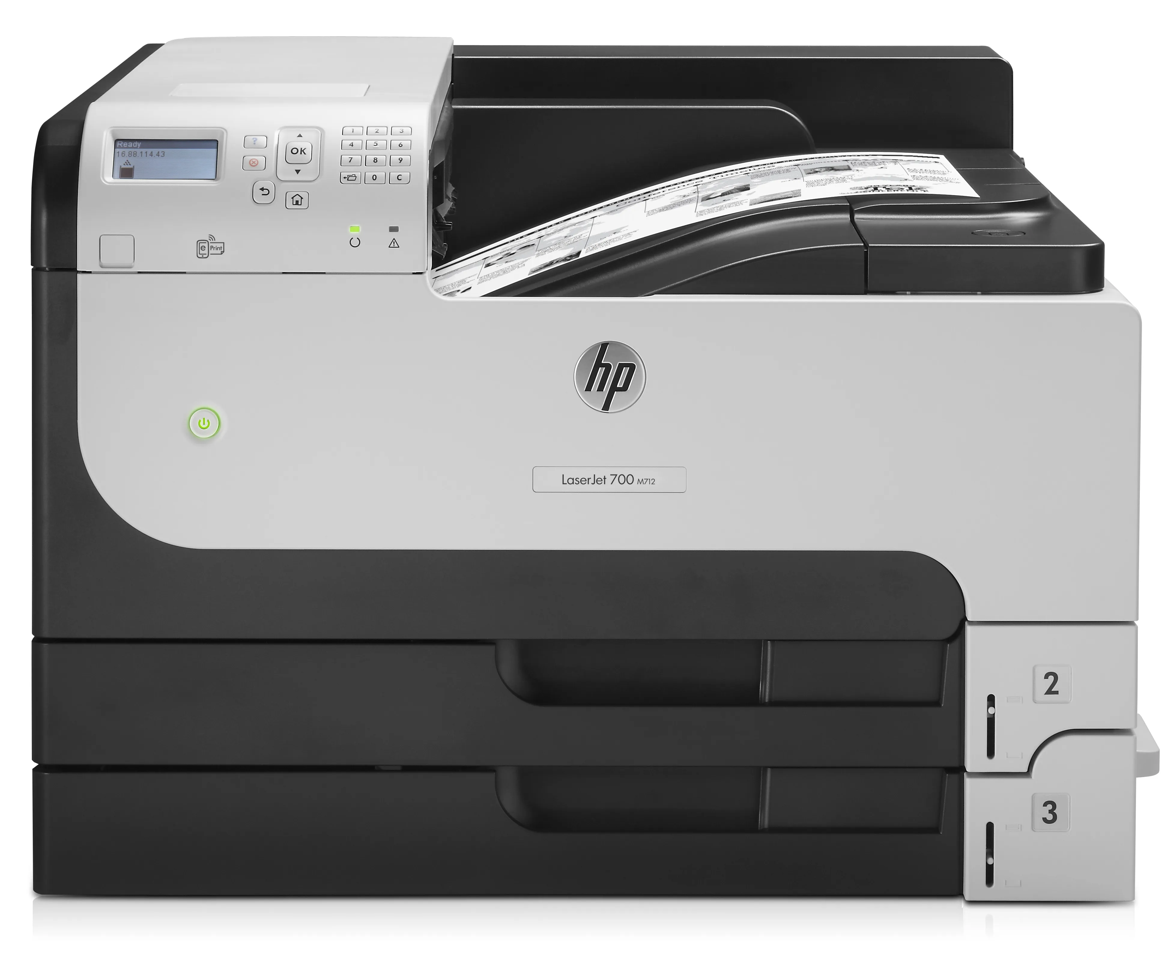 HP LaserJet Enterprise 700 M712dn Duplex, LAN, A3 - mono laser printer