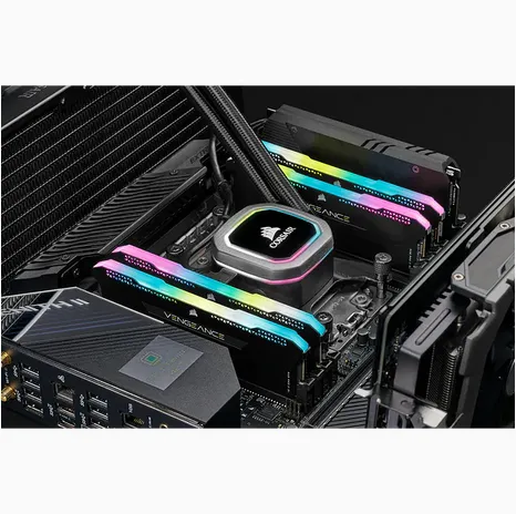 Corsair Vengeance RGB Pro SL 64 GB (2 x 32 GB) DDR4 3200MHz, CL16 - minne, Svart