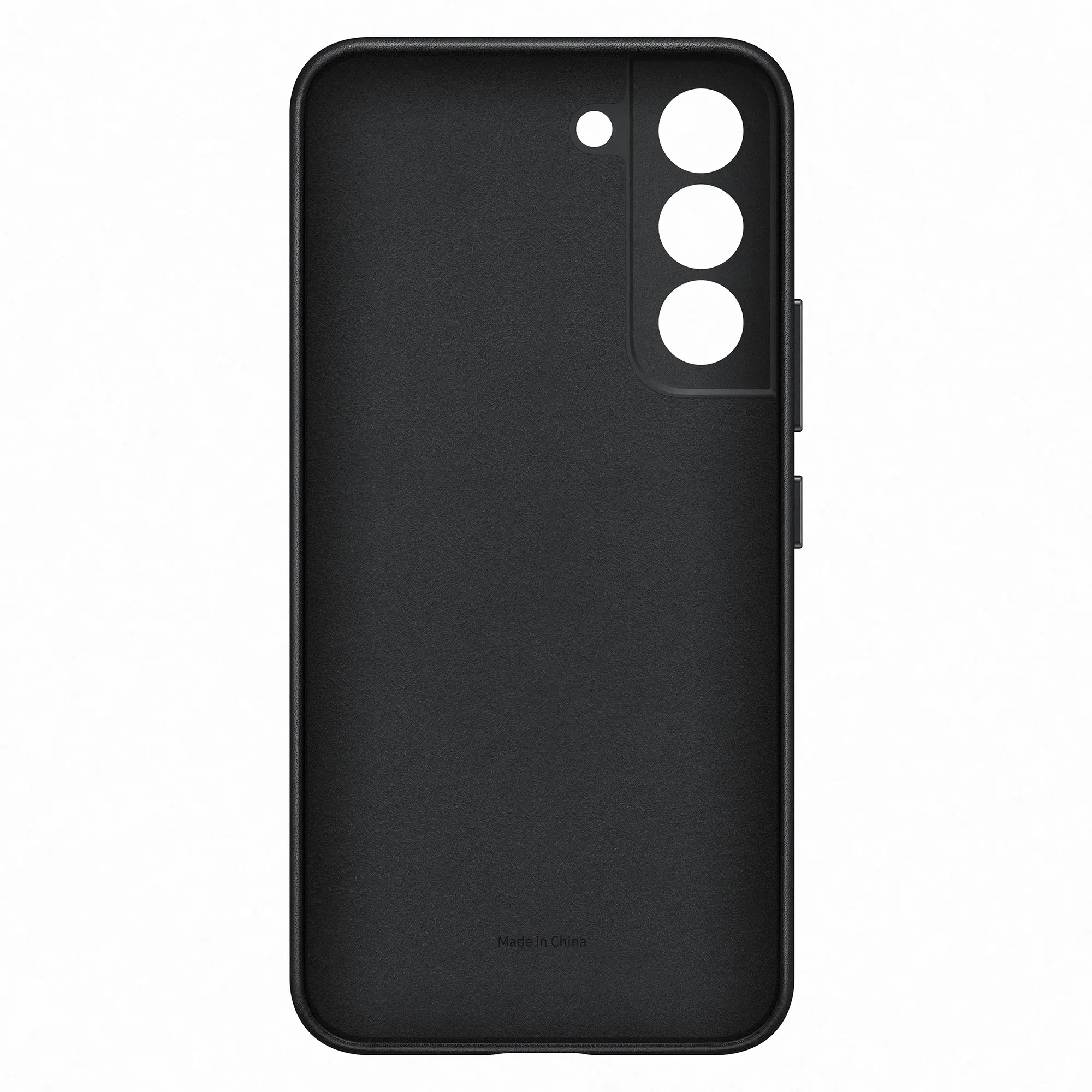 Samsung Galaxy S22 Leather Case, Black