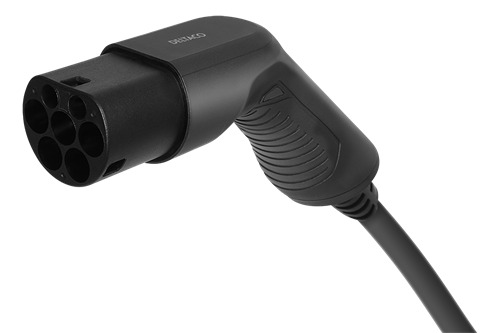 DELTACO e-Charge, cable type 2 - type 2, 1 phase, 32A, 3M -s&auml;hk&ouml;auton latauskaapeli