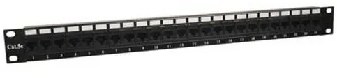UTP Patchpanel 24xRJ45, Cat5e, 1U, 19"