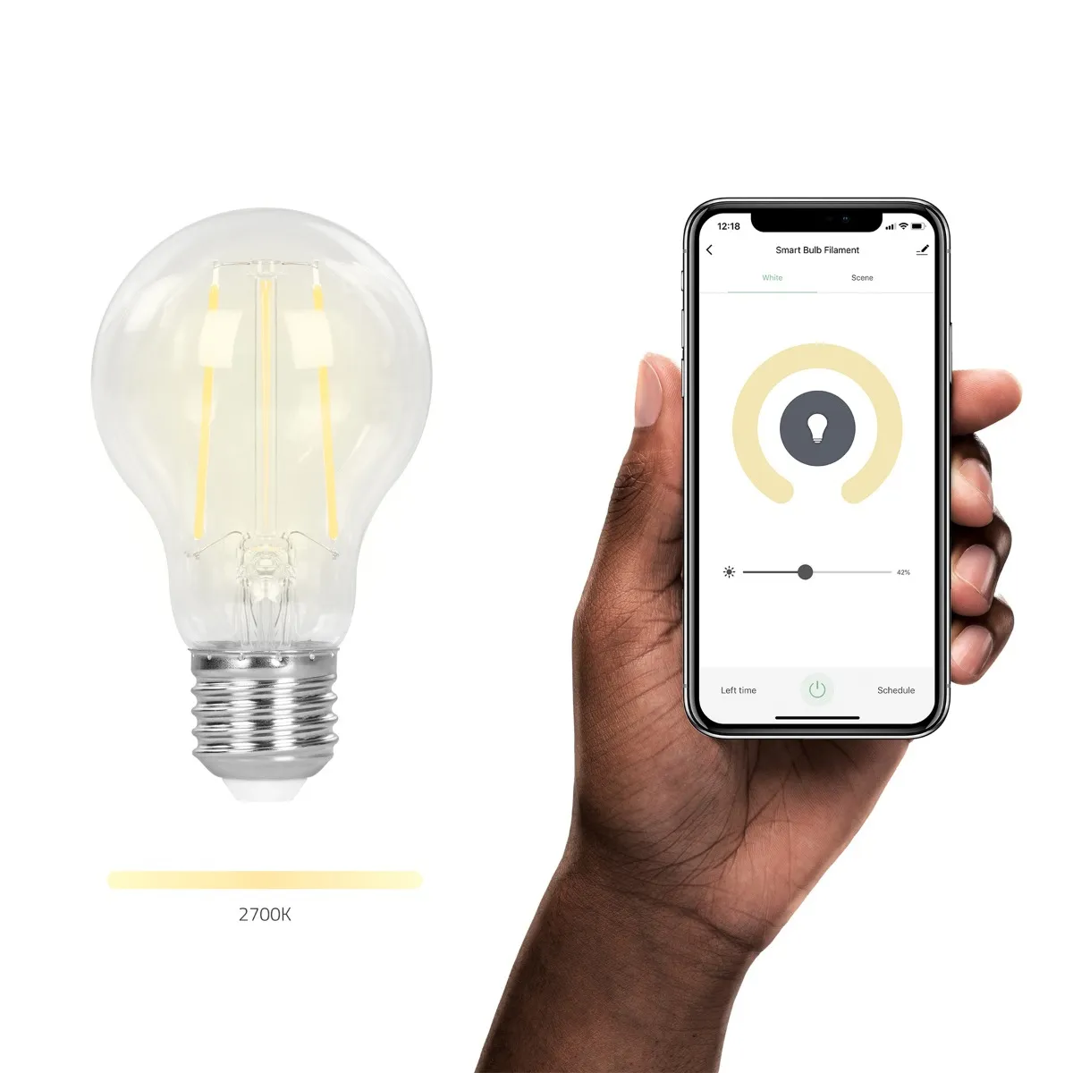Hombli Smart Bulb 7W Retro Filament (E27)