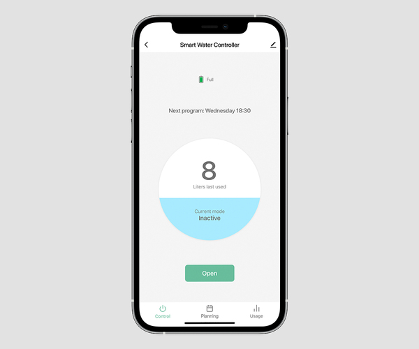 Hombli Smart Outdoor Water Controller, Black