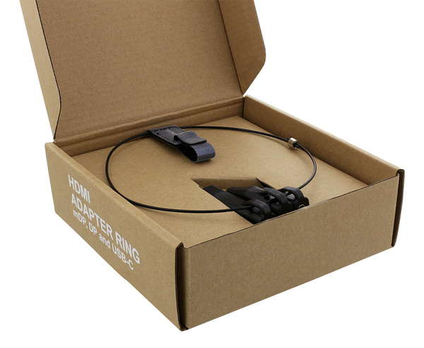 DELTACO Office, HDMI ADAPTER RING, mDP, DP, USB-C, FHD