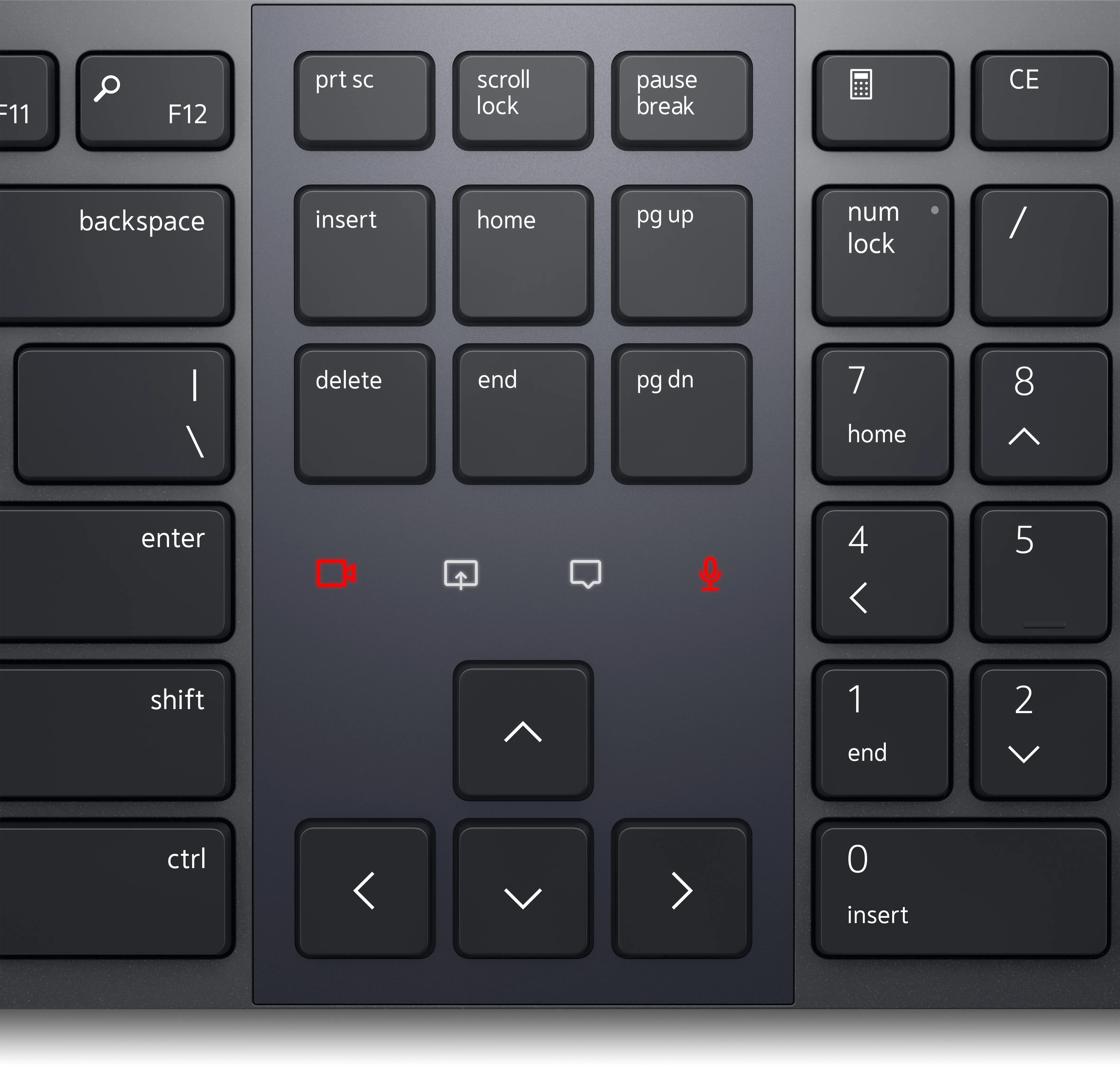 Dell Premier Collaboration KB900 Wireless Keyboard, Graphite
