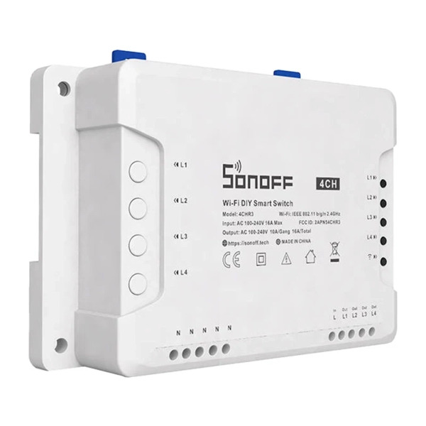 SONOFF 4CHR3 4-channel Wi-Fi smart switch