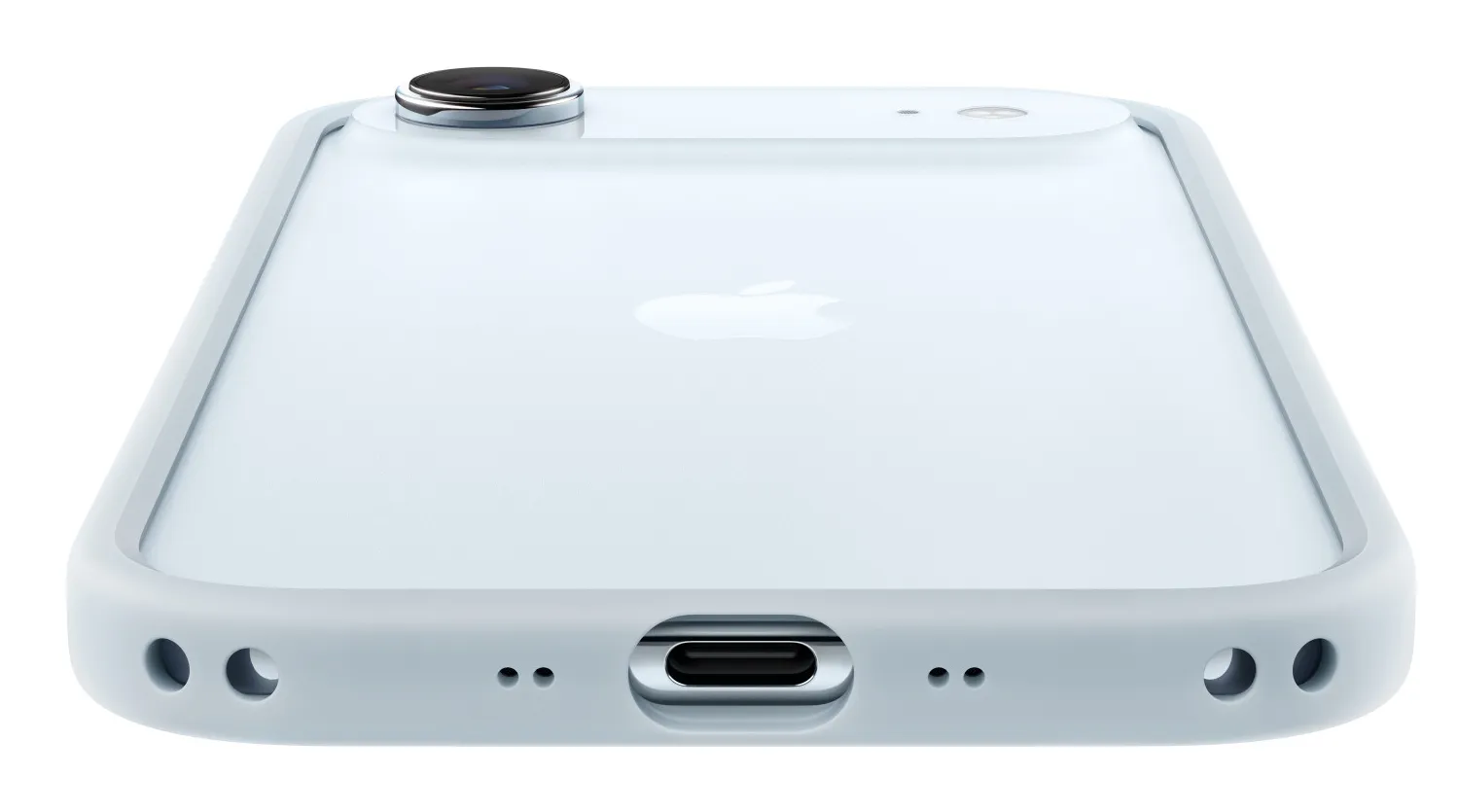 Apple iPhone Air Bumper - case, Light Blue