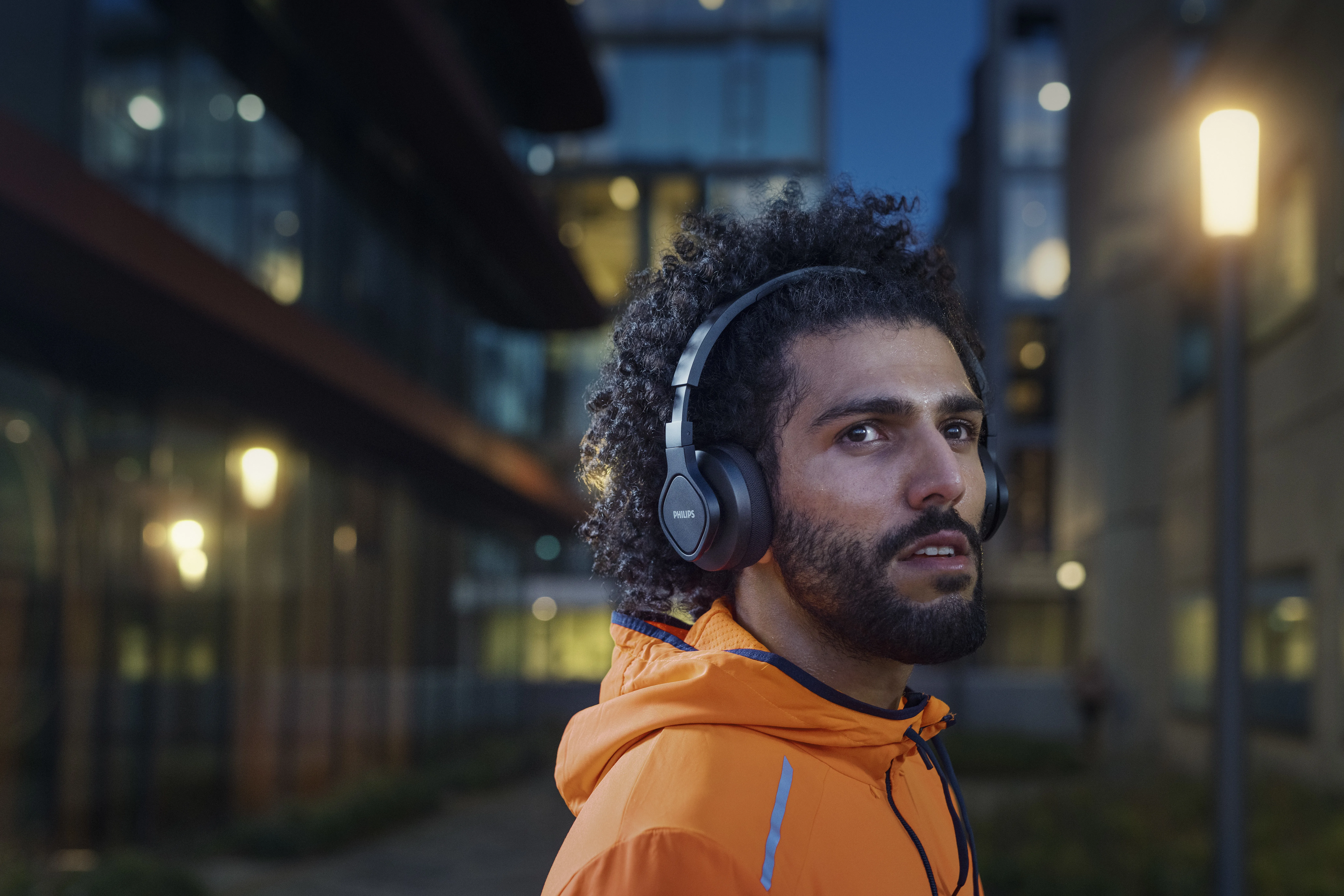 Philips GO TAA4216BK Wireless Over-ear Headphones, Black