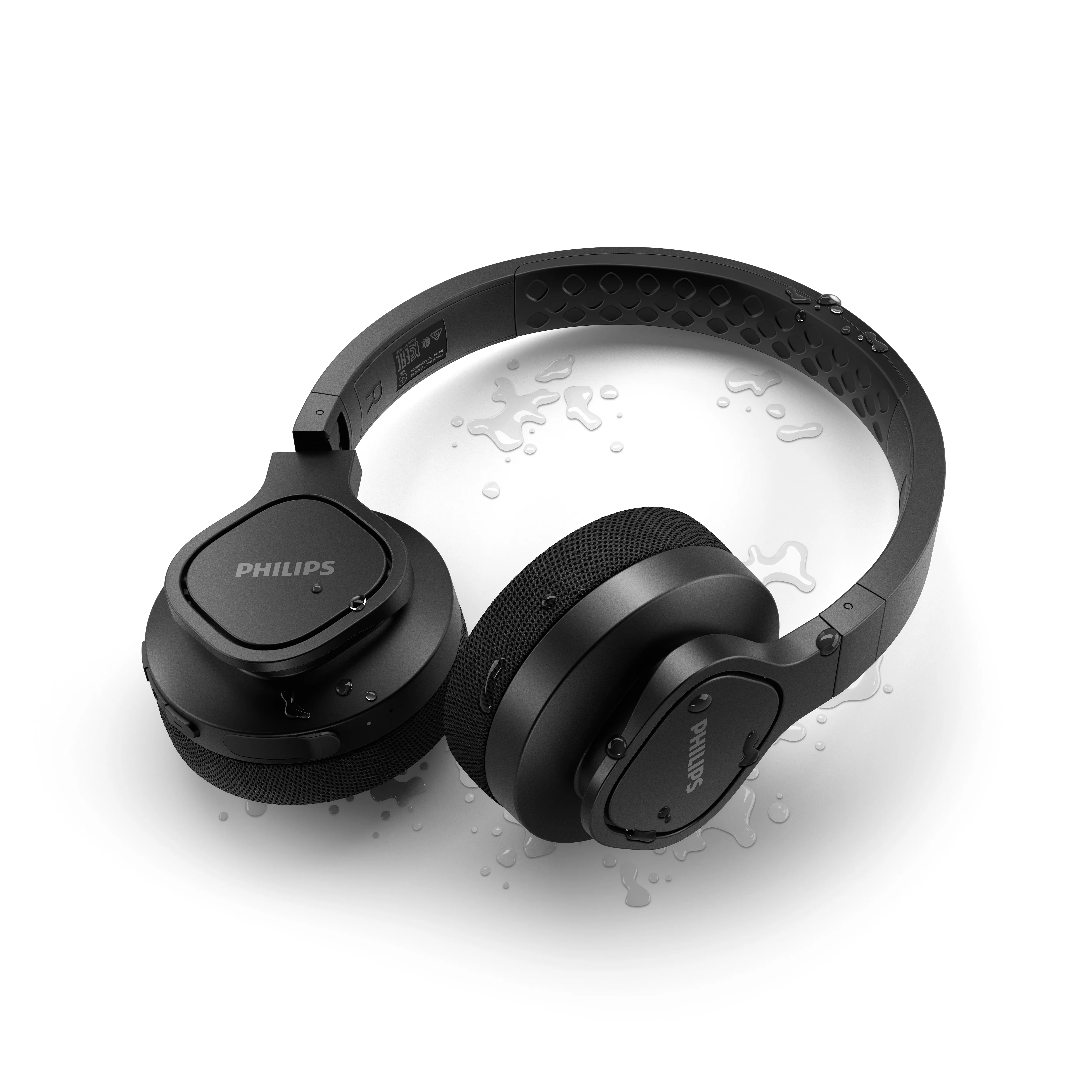 Philips GO TAA4216BK Wireless Over-ear Headphones, Black
