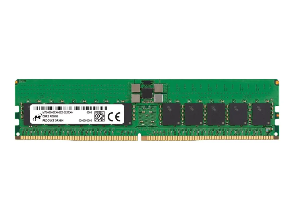 Crucial ECC Registered RDIMM 32 Gt (1 x 32 Gt) DDR5 6400 MHz, CL52 -muisti