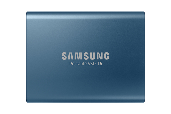 Samsung T5 250GB - External SSD, Blue