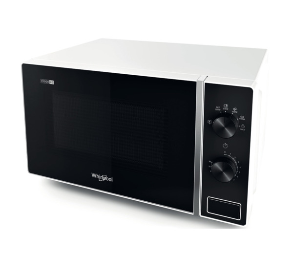 Whirlpool MWPS 101 W Freestanding Microwave Oven, 20 litres, 700 watts, White