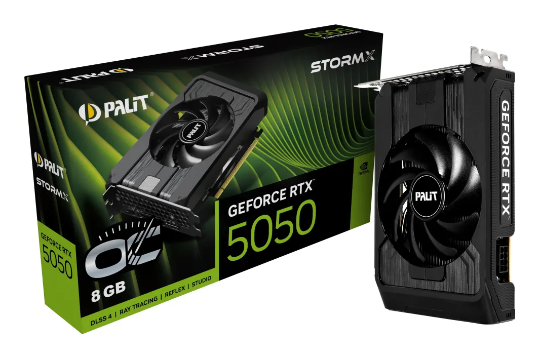 Palit GeForce RTX 5050 StormX OC 8GB - Graphics card