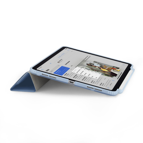 Pipetto iPad Air 13&quot; Origami No3 - pencil case, light blue