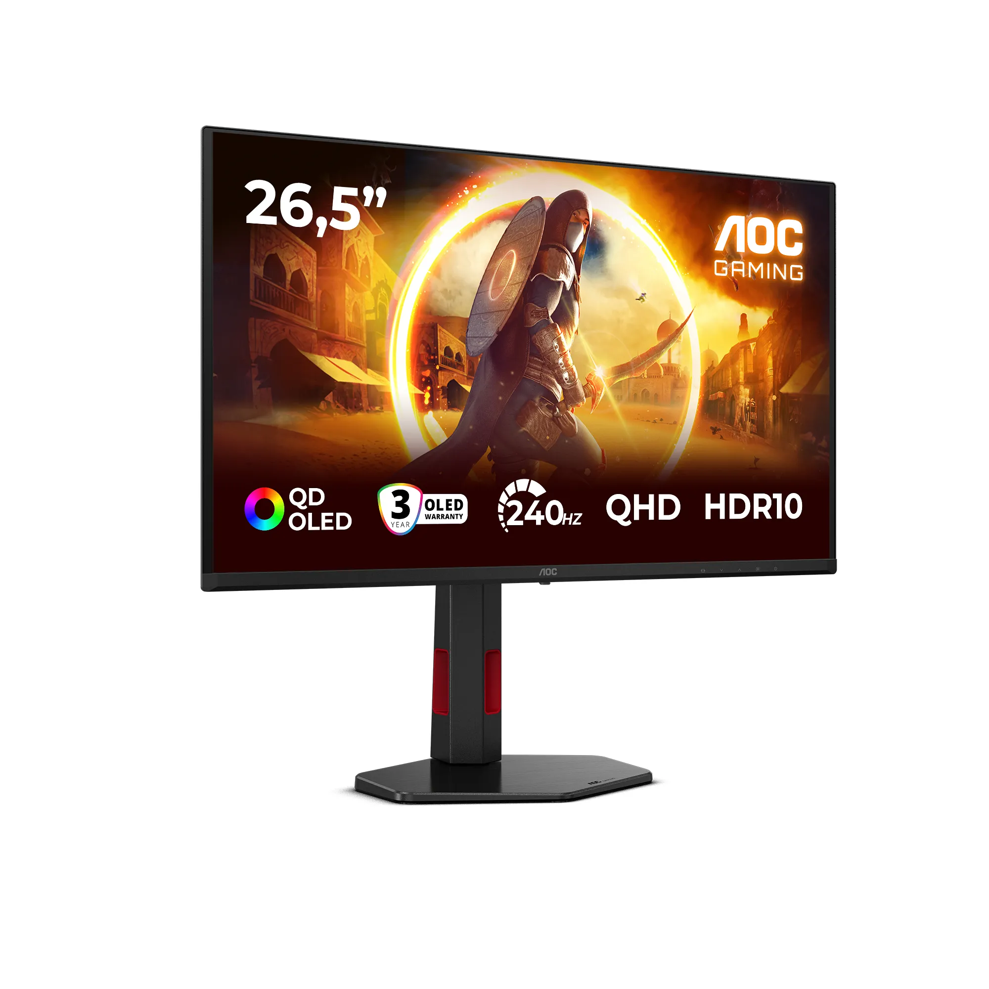 AOC Q27G4ZDR 27" QHD, QD-OLED, 240Hz, HDR gamingsk&auml;rm