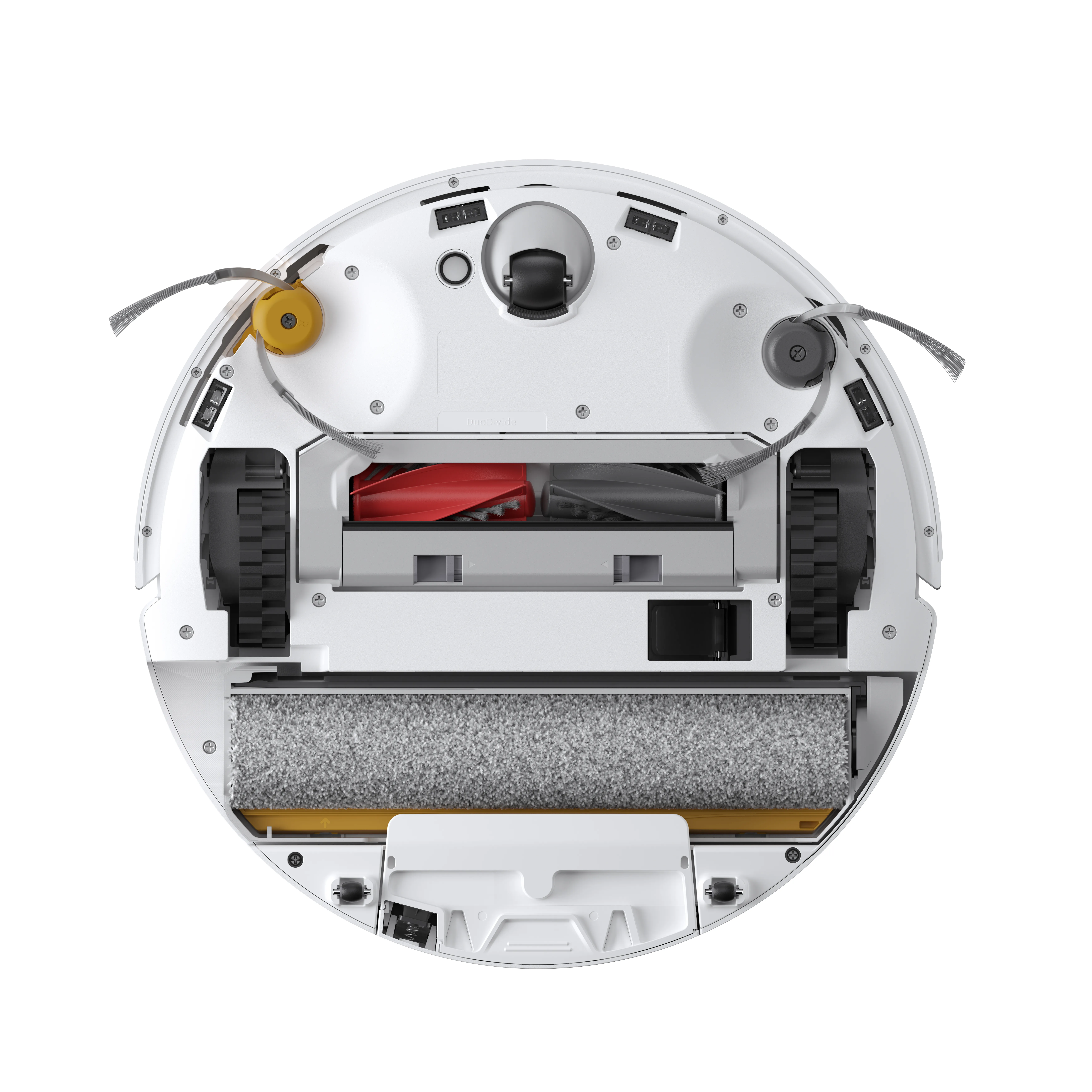 Roborock Qrevo Curv 2 Flow Robot vacuum cleaner, White