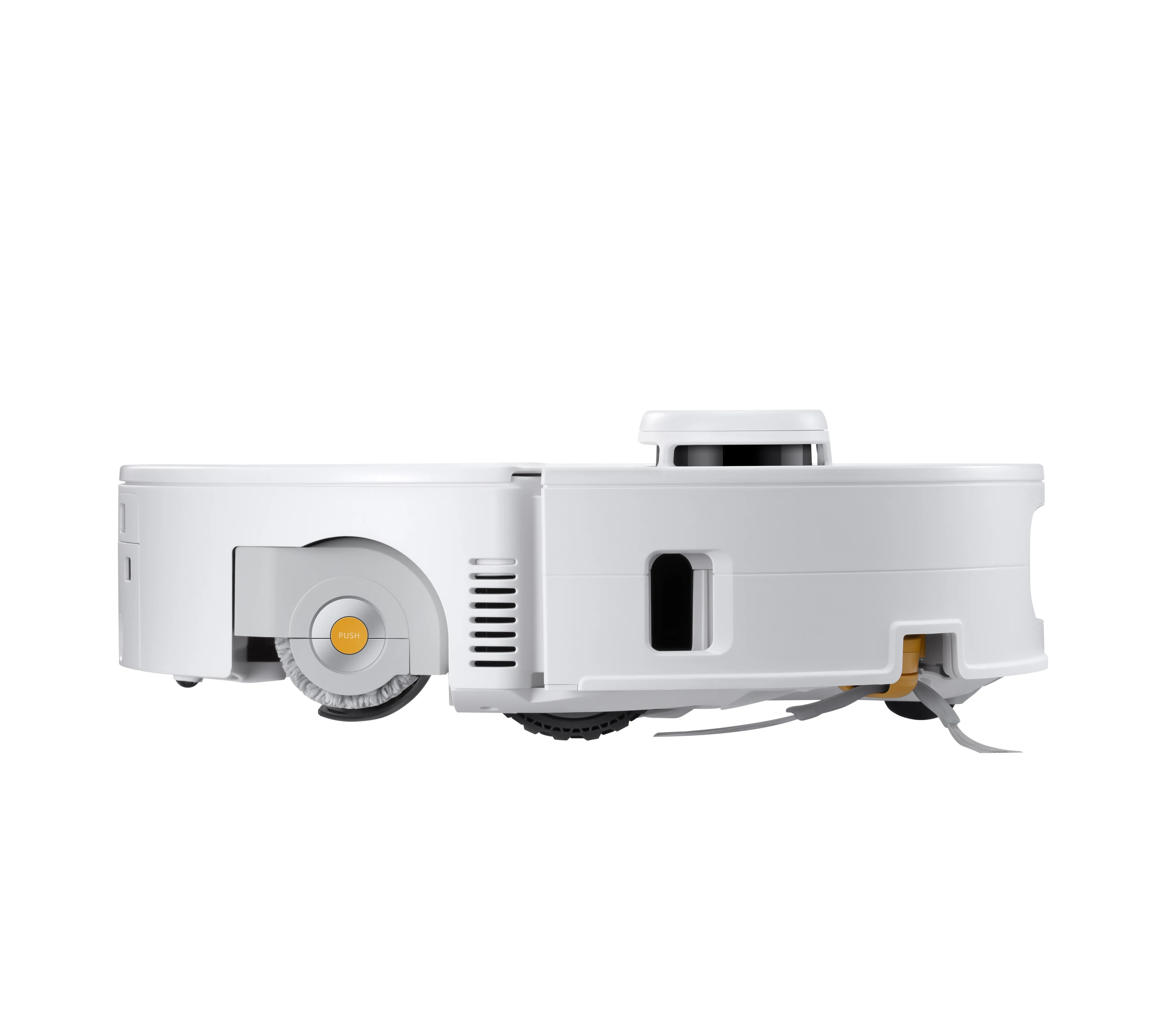 Roborock Qrevo Curv 2 Flow Robot vacuum cleaner, White