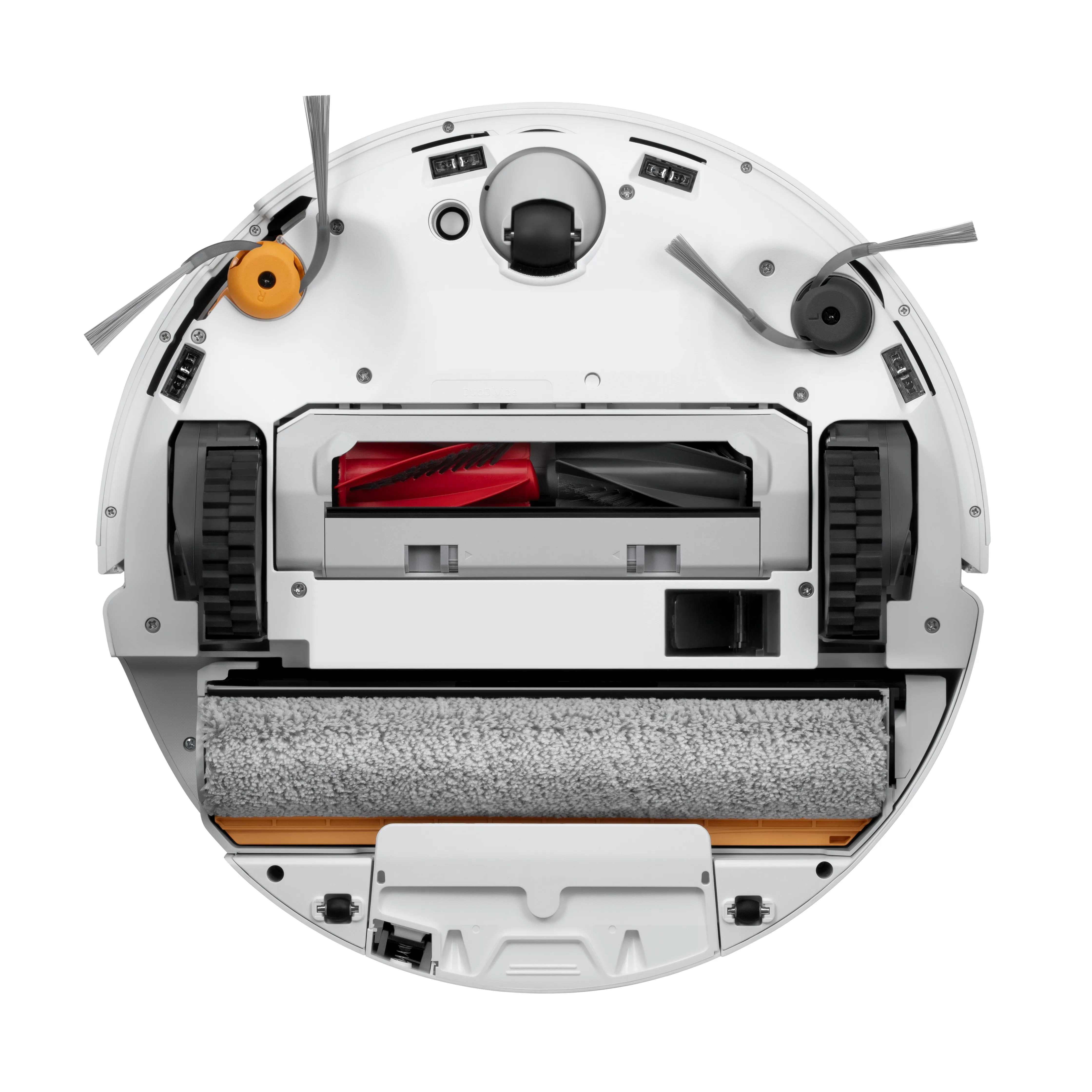 Roborock Qrevo Curv 2 Flow Robot vacuum cleaner, White