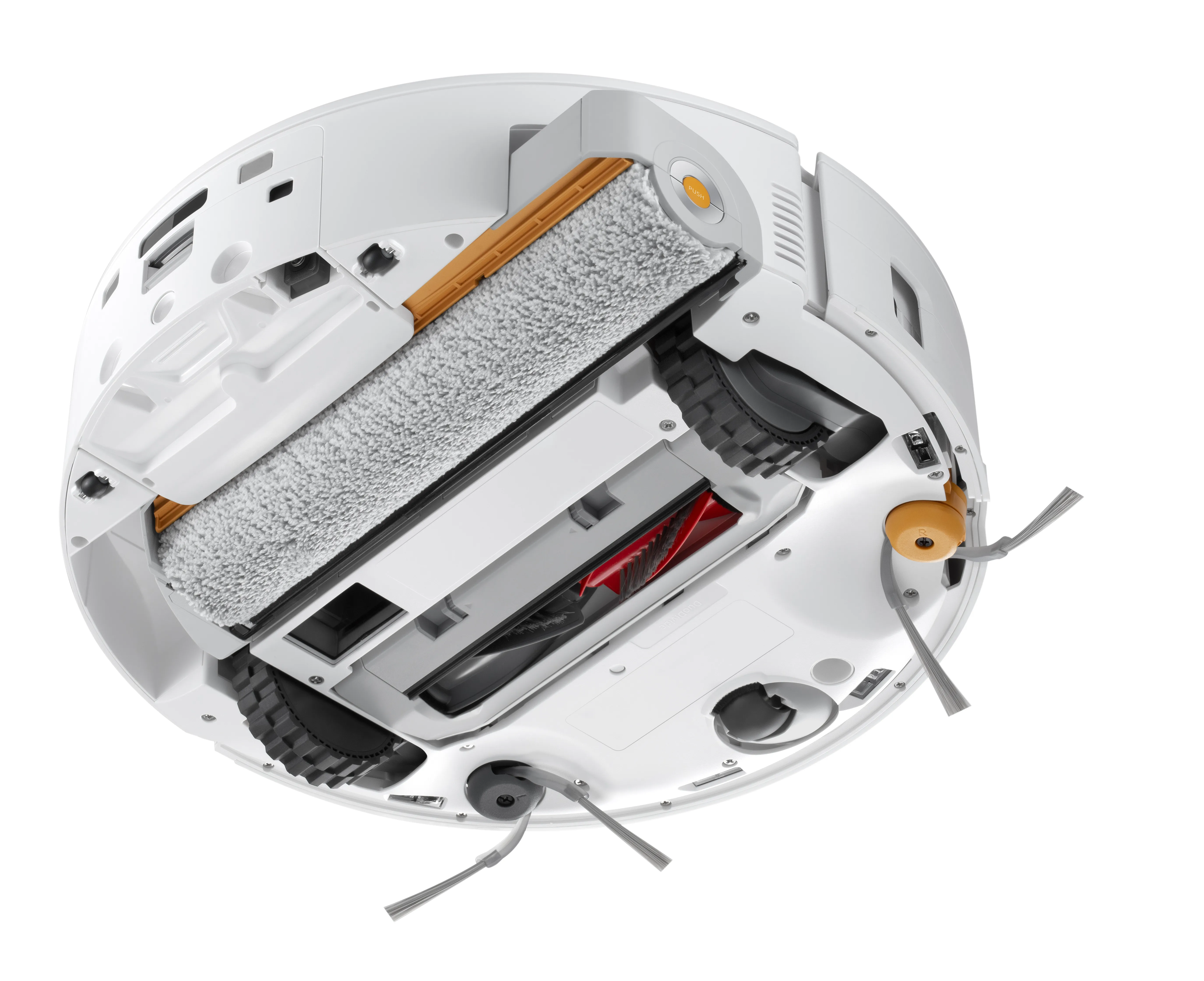 Roborock Qrevo Curv 2 Flow Robot vacuum cleaner, White