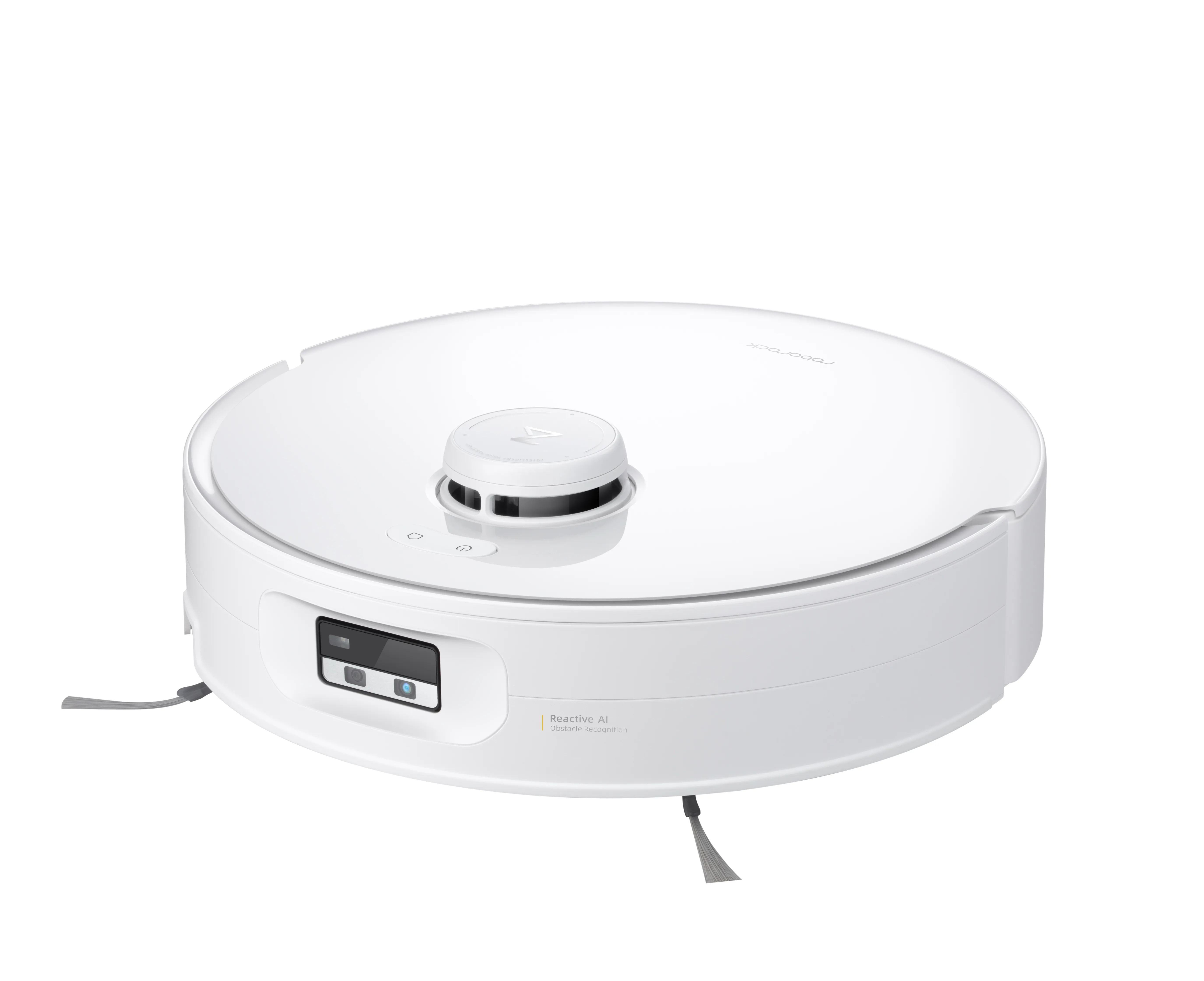 Roborock Qrevo Curv 2 Flow Robot vacuum cleaner, White