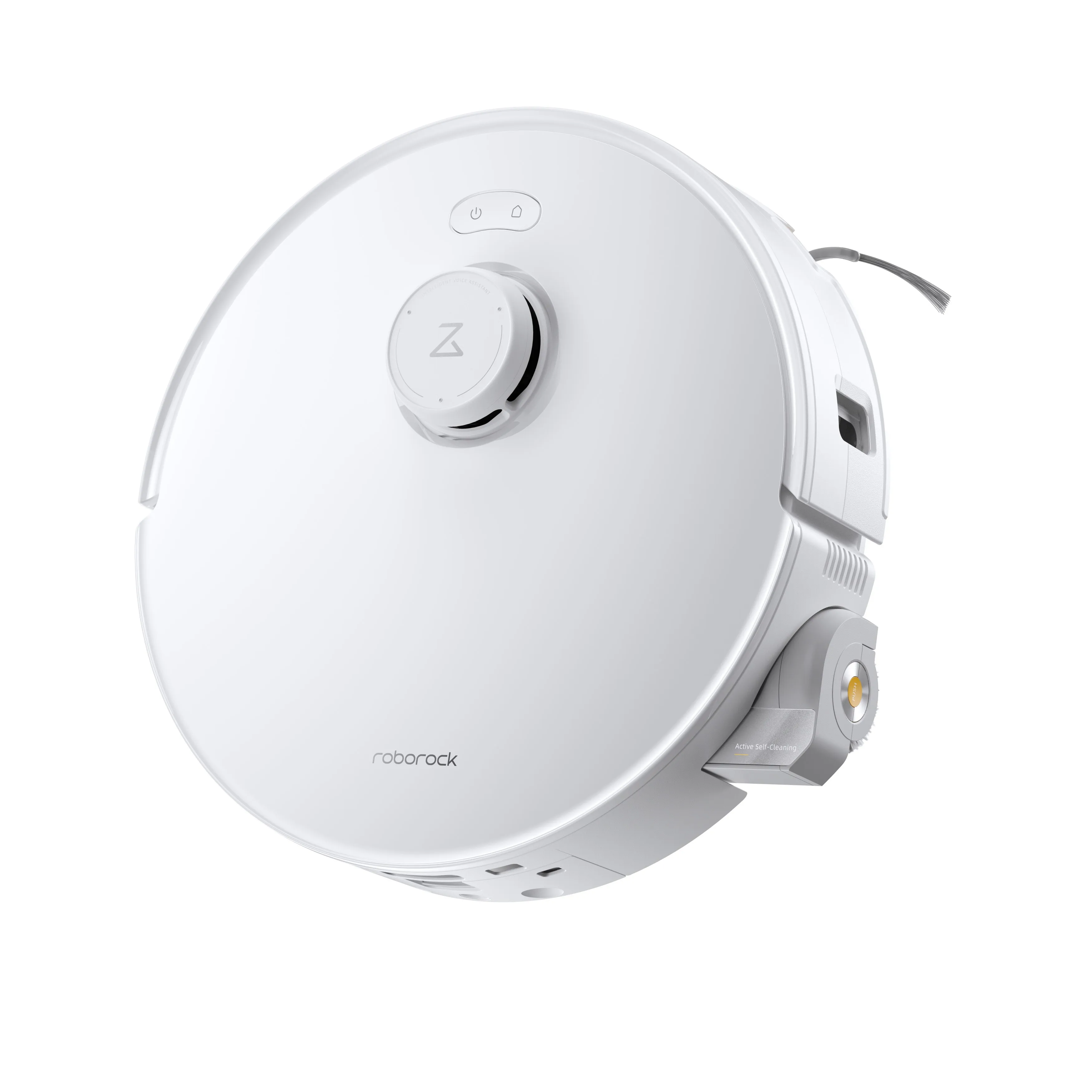 Roborock Qrevo Curv 2 Flow Robot vacuum cleaner, White