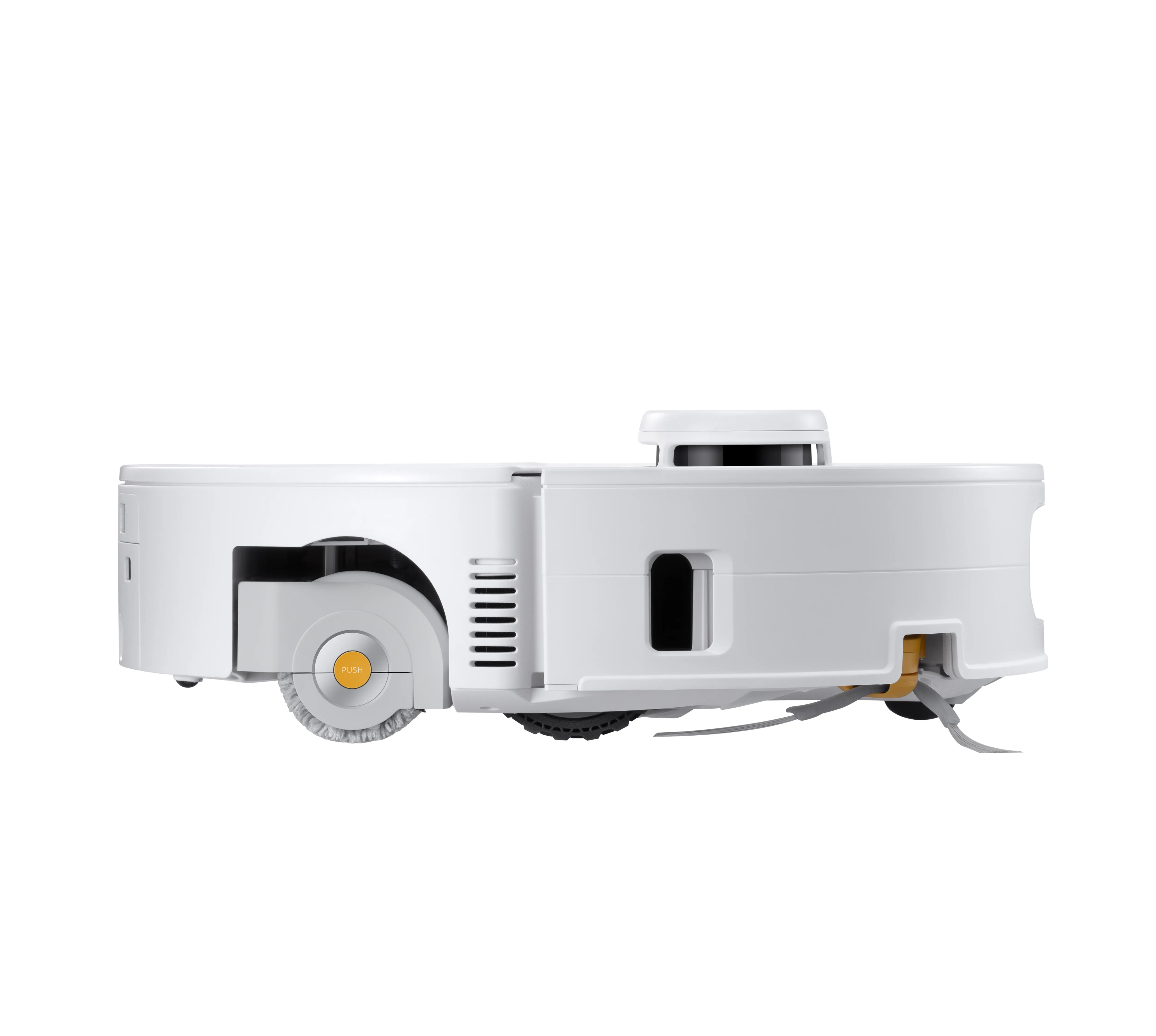 Roborock Qrevo Curv 2 Flow Robot vacuum cleaner, White