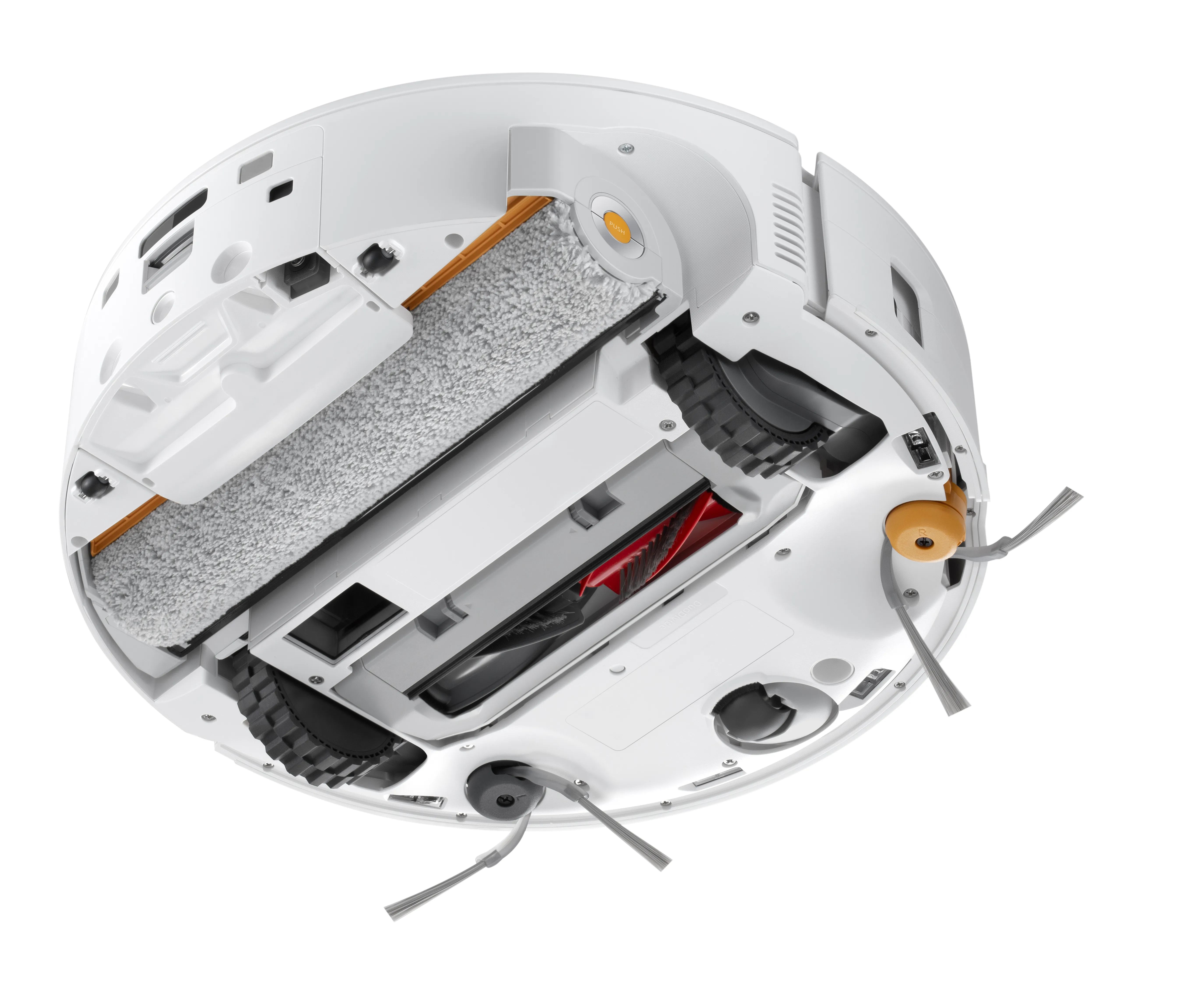 Roborock Qrevo Curv 2 Flow Robot vacuum cleaner, White