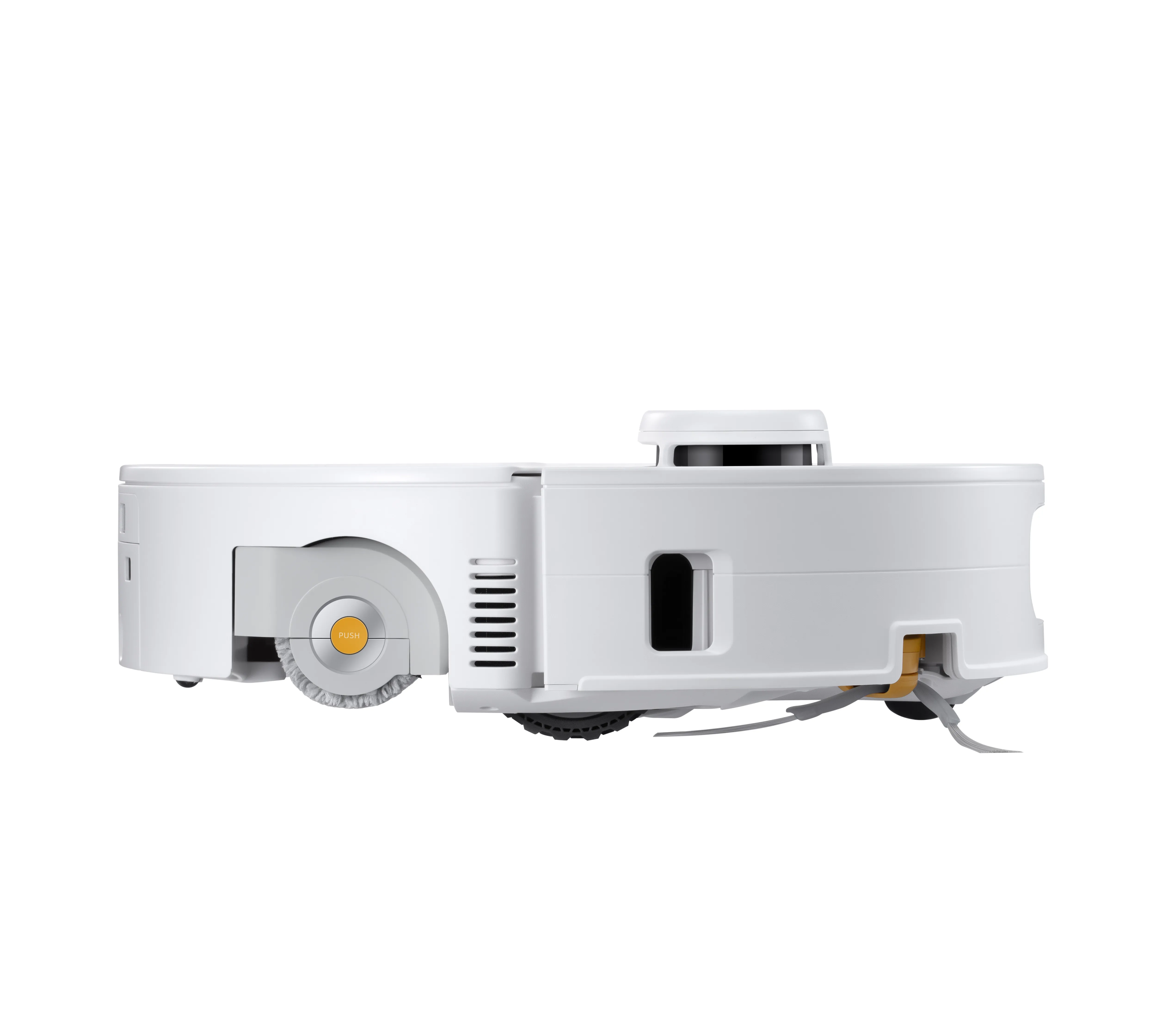 Roborock Qrevo Curv 2 Flow Robot vacuum cleaner, White