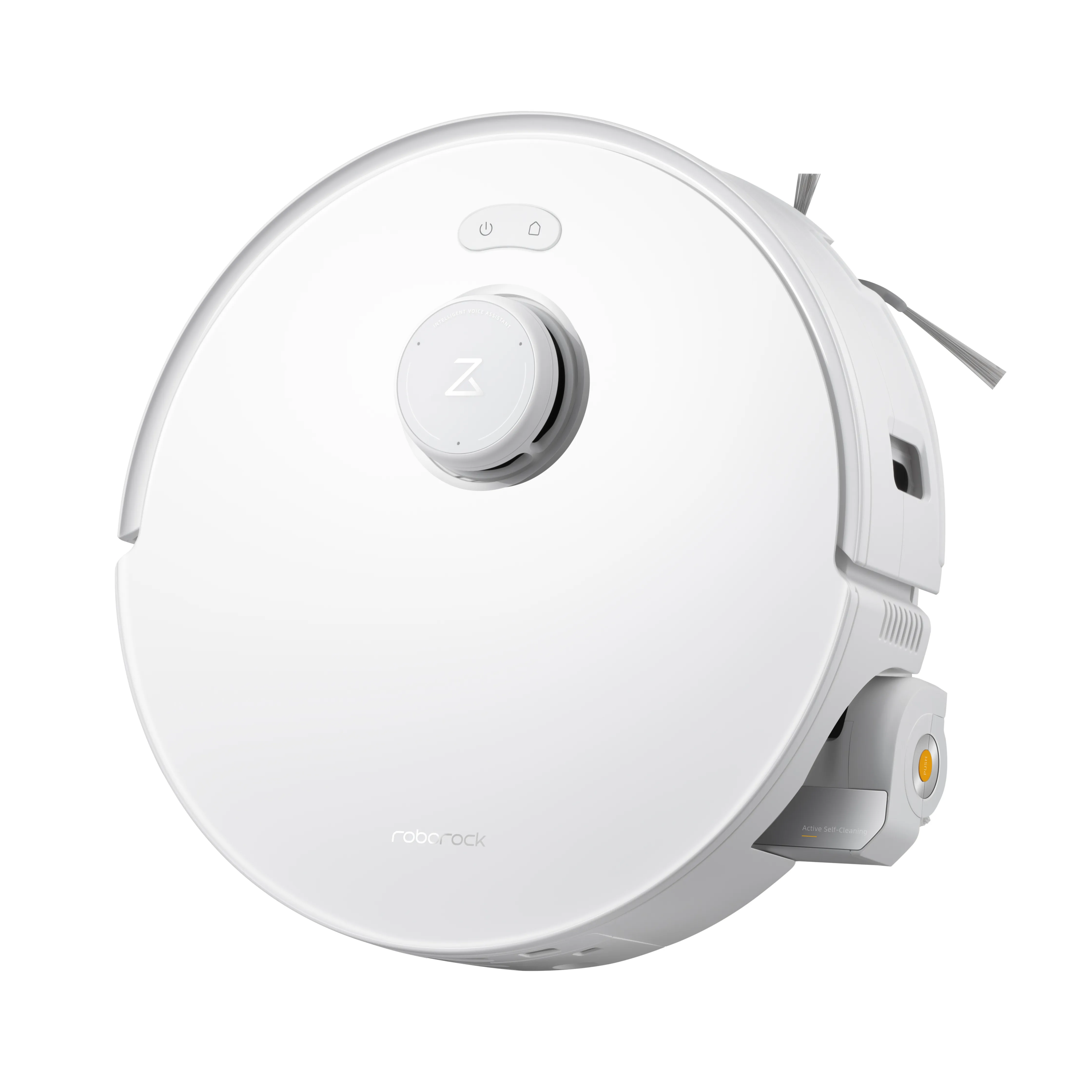 Roborock Qrevo Curv 2 Flow Robot vacuum cleaner, White