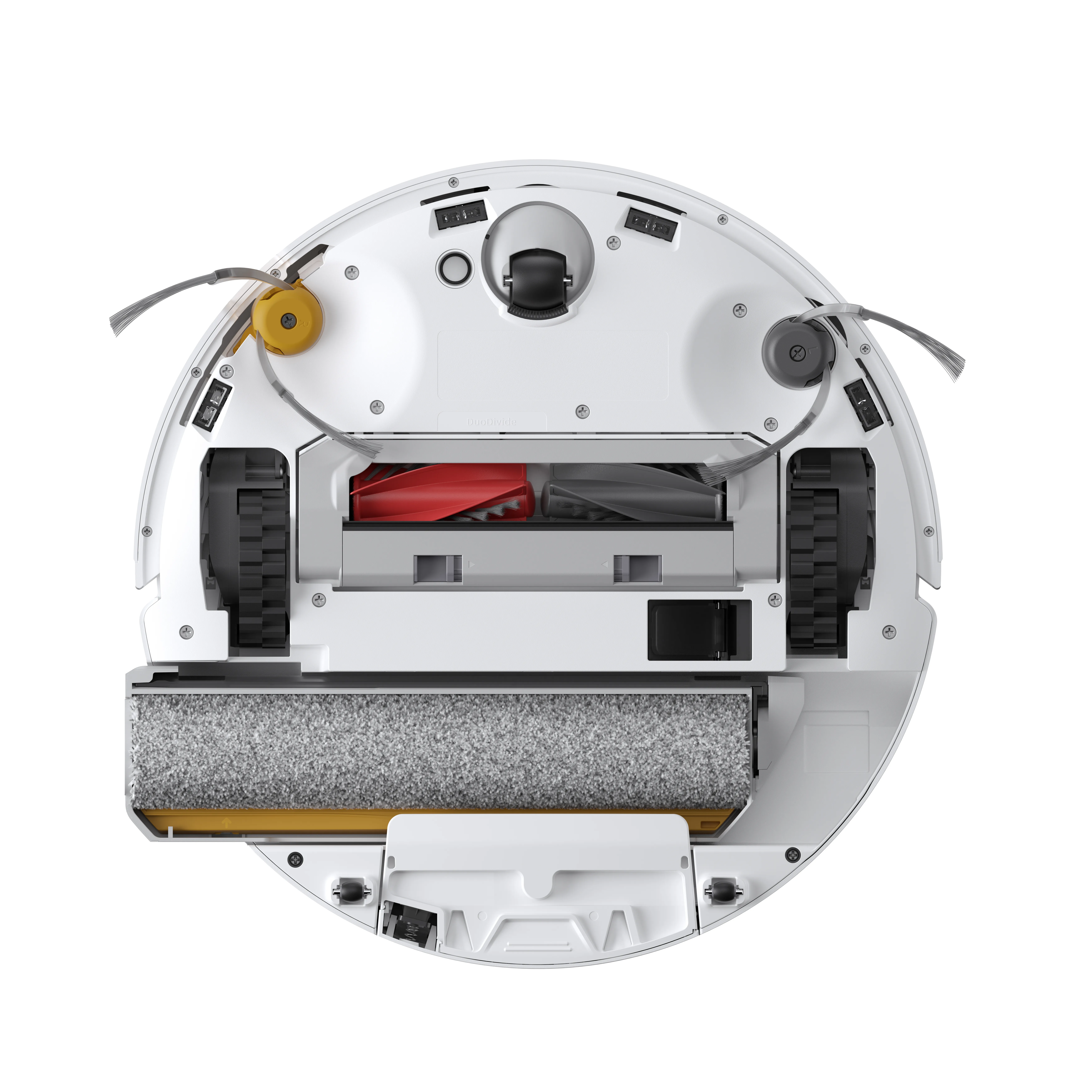 Roborock Qrevo Curv 2 Flow Robot vacuum cleaner, White