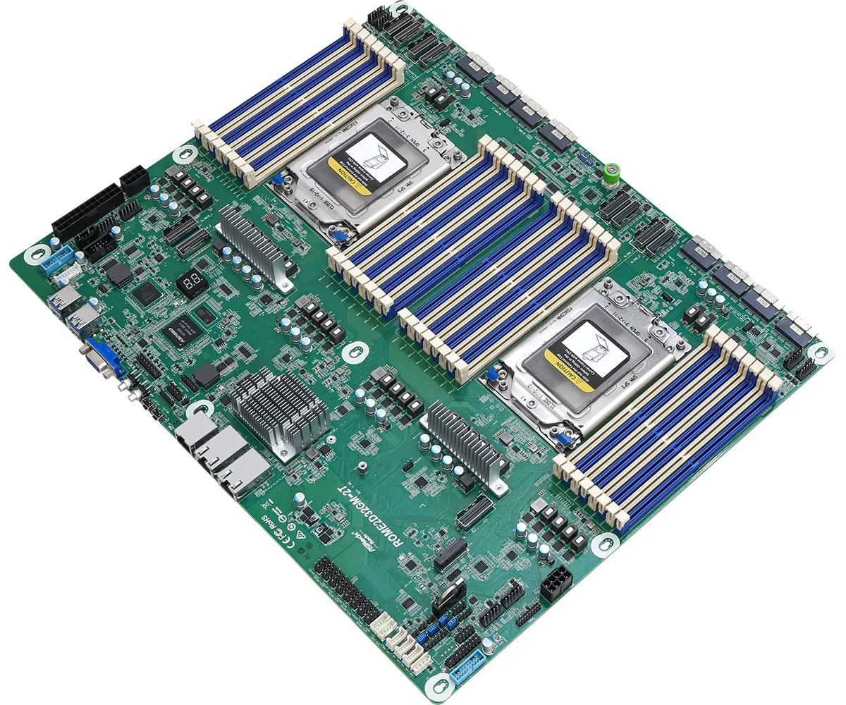 ASRock Rack ROME2D32GM-2T 10GbE SP3 Proprietary Motherboard