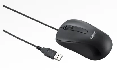 Fujitsu M520 - mouse, Black