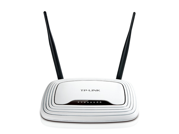 TP-Link TL-WR841N Router, Wi-Fi 4, N300, White/Black