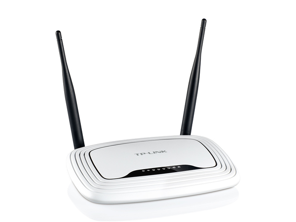 TP-Link TL-WR841N Router, Wi-Fi 4, N300, White/Black