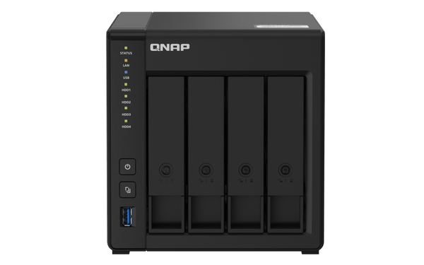 Qnap TS-451D2-2G, 4x kiintolevypaikkaa -verkkolevypalvelin